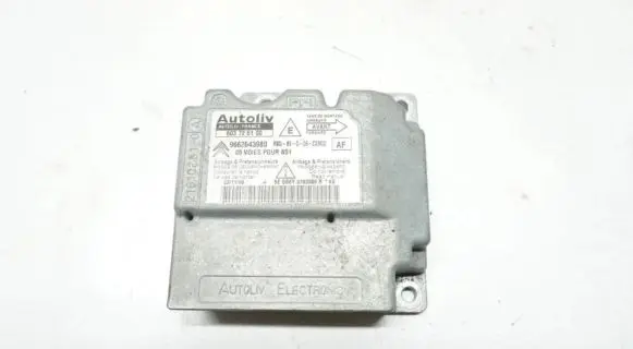 Citroen C4 I Airbag control unit/module 9662643980