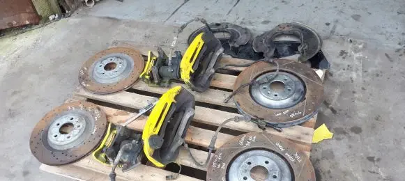 Audi A7 S7 4G Brake discs and calipers set 
