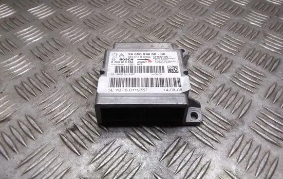 Peugeot 207 Airbag control unit/module 9665699680 0285010554