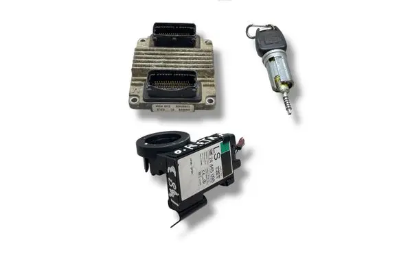 Opel Astra G Engine ECU kit and lock set 12249831 12992436 869831LB429420LG
