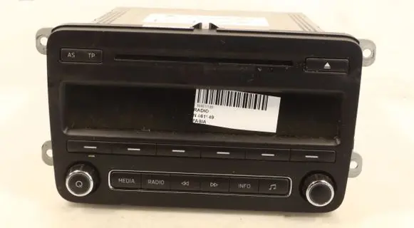 Skoda Fabia Mk2 (5J) Radio/GPS head unit trim 5J0035161G