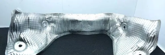 Heat shield in engine bay