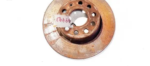 Volkswagen Touran II Rear brake disc neventiliuojamas