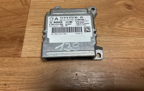 Peugeot Expert Airbag control unit/module 1401407880 0285010556 XBNL041179