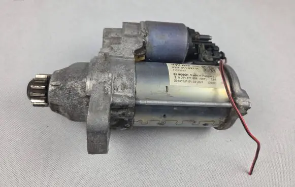 Skoda Fabia Mk3 (NJ) Starter motor 02M911021H 0001177006 31102013