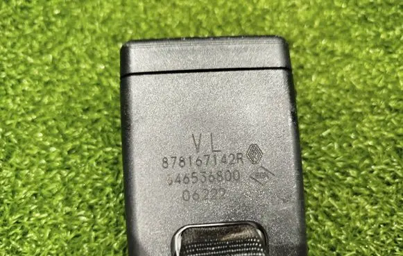 Renault Arkana Rear seatbelt buckle 878167142R 06222 646536800
