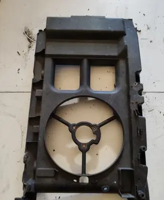 Peugeot 307 Radiator support slam panel 9643472880