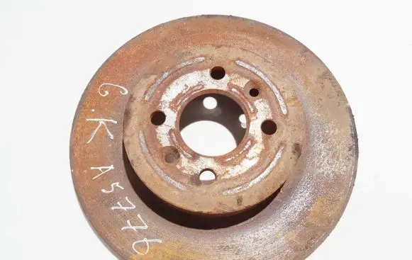 Renault Kangoo I Rear brake disc neventiliuojamas