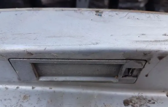 Opel Astra H Number plate light 