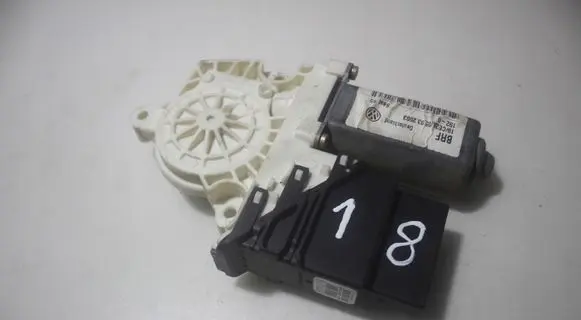 Rear door window regulator motor