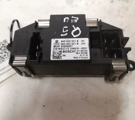 Audi A5 8T 8F Heater blower motor/fan resistor 8K0820521B K5909007 2468106931