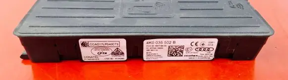 Audi A4 S4 B9 8W Wireless charging module 4K0035502B