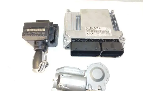 Mercedes-Benz C W203 Engine ECU kit and lock set A6461503891 A2034621130 2095451908