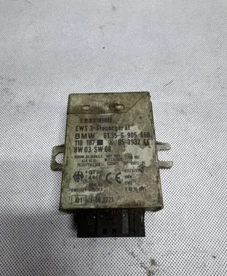 BMW 3 E46 Immobilizer control unit/module 61356905668 110187 05393244