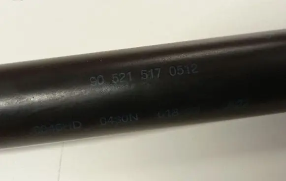 Opel Astra G Tailgate/trunk strut/damper 905215170512