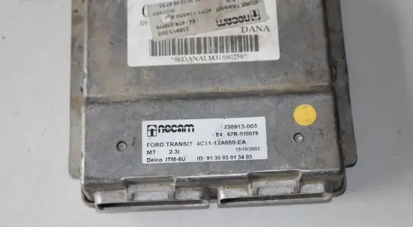 Ford Transit Engine control unit/module 4C1112A650EA 238913003 67R010079
