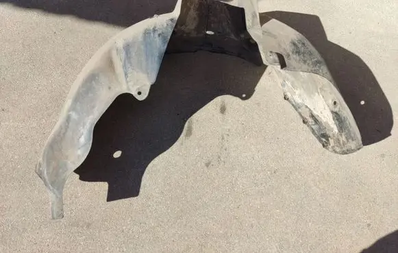 Hyundai Tucson JM Rear arch fender liner splash guards 868242E000 868222E010