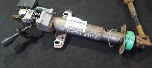 Steering wheel axle
