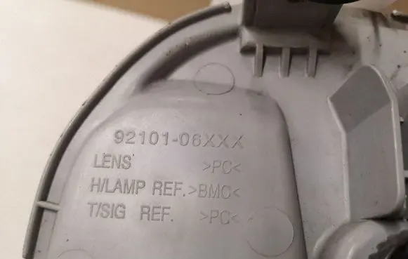 Hyundai Atos Classic Headlight/headlamp 9210106XXX 1011899