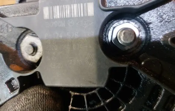 Renault Kangoo II Generator/alternator 8200660034 0124525139