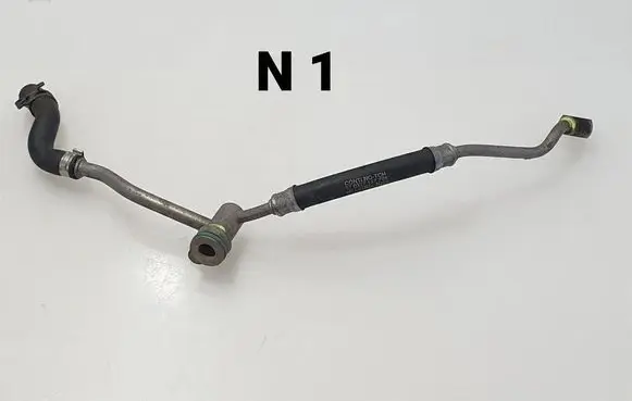 Audi Q7 4L Turbo turbocharger oiling pipe/hose 057121597M