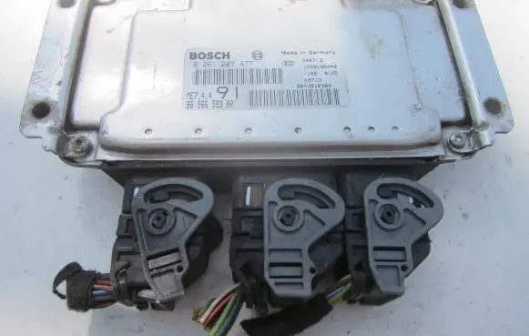 Peugeot 206 Engine control unit/module 9656659380 0261207477