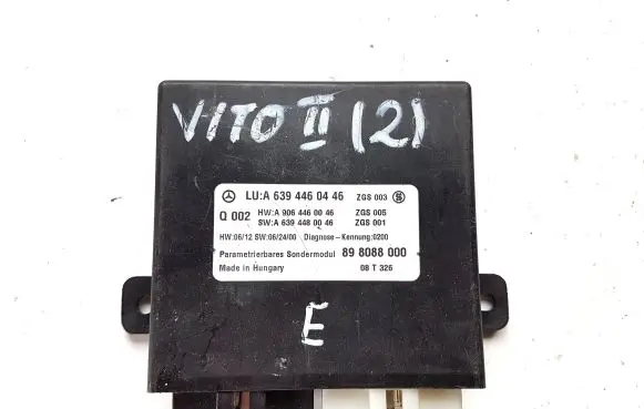 Mercedes-Benz Vito Viano W639 Other control units/modules A6394460446