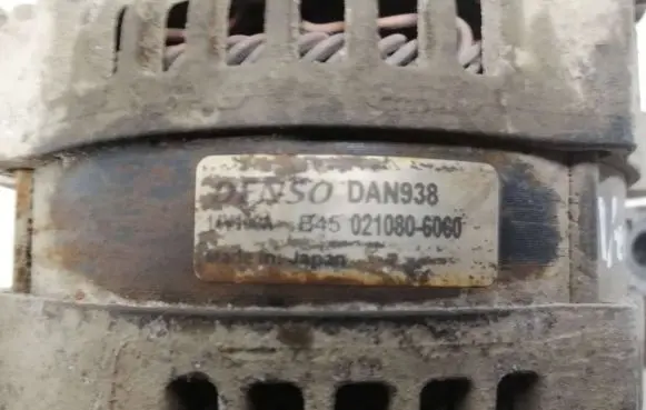 Toyota Corolla Verso E121 Generator/alternator 0210806060 DAN938 104008451