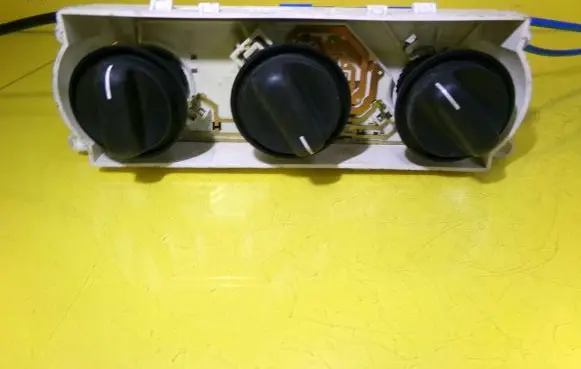 Opel Vectra B Interior fan control switch 6081F1A 86323