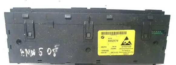 BMW 5 E60 E61 Seat heating switch 6952479