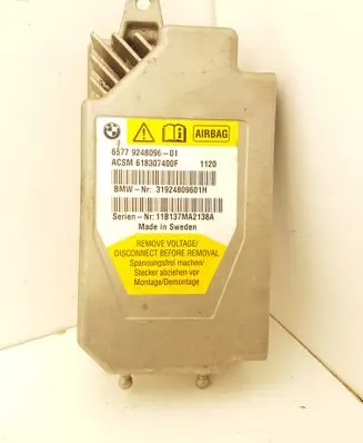 BMW 5 F10 F11 Airbag control unit/module 9248096