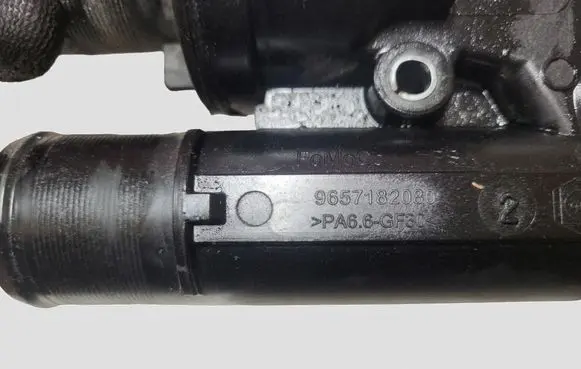 Citroen C5 Thermostat/thermostat housing 9657182080
