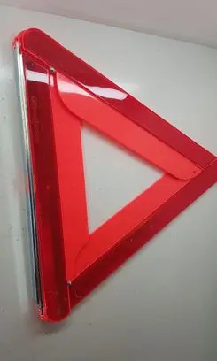 Emergency warning sign