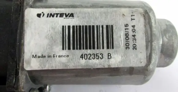 KIA Sportage Rear door window regulator motor 402353B