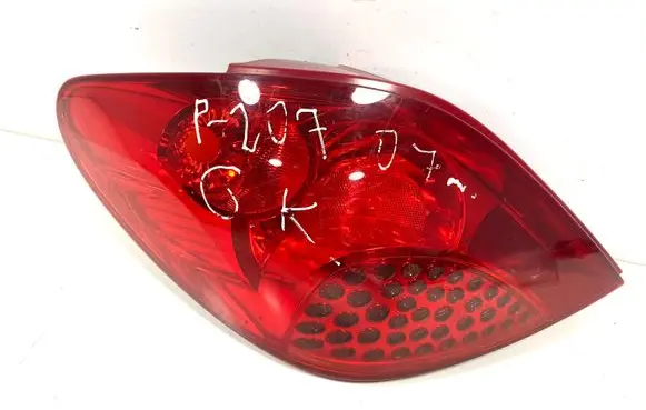 Peugeot 207 Rear/tail lights 9649986680 VP5PFX13405A