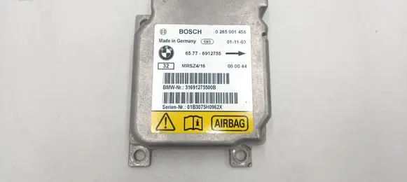 BMW 3 E46 Airbag control unit/module 0285001458 65776912755 6912755