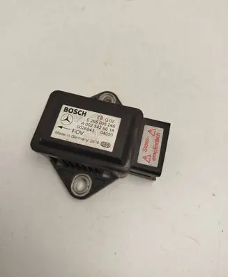Mercedes-Benz E W211 ESP acceleration yaw rate sensor A0025426618 0026843 0265005246
