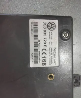 Volkswagen PASSAT B6 Phone control unit/module 3C0035729E 001006E82F05