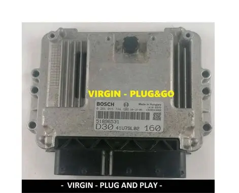 Fiat Ducato Engine control unit/module 0281015734 51896531 41U79L02