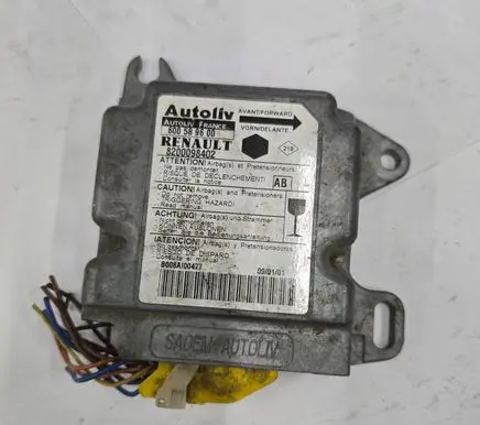 Renault Kangoo I Airbag control unit/module 8200098402 600589600 B008A100477