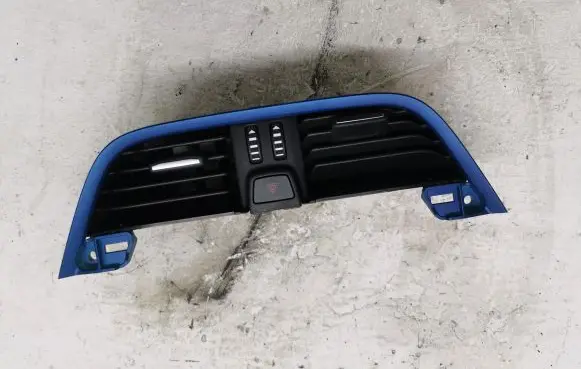 Ford Fiesta Dash center air vent grill H1BB-19K617-ADW