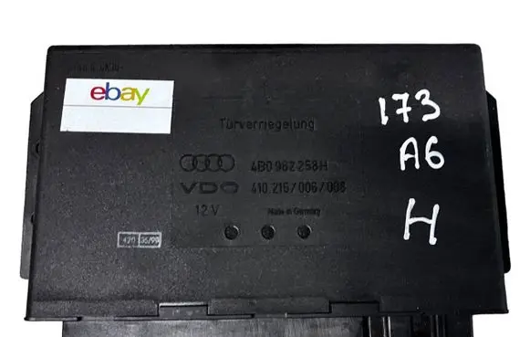 Audi A6 S6 C5 4B Comfort/convenience module 4B0962258H