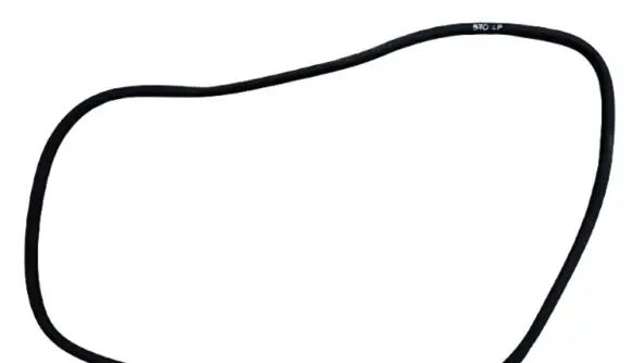 Porsche Panamera (970) Front door rubber seal 97053726501
