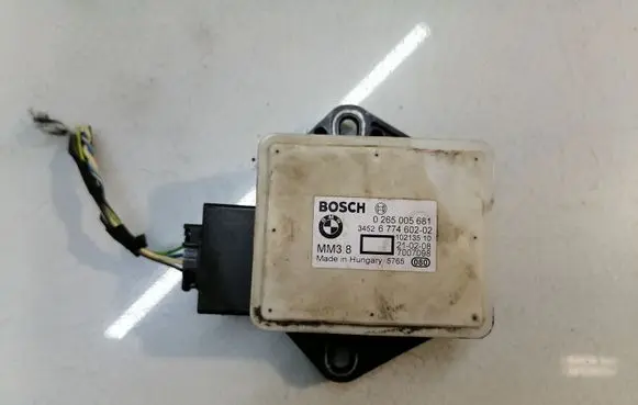 BMW 5 E60 E61 ESP acceleration yaw rate sensor 7007098 02650056181 10213510