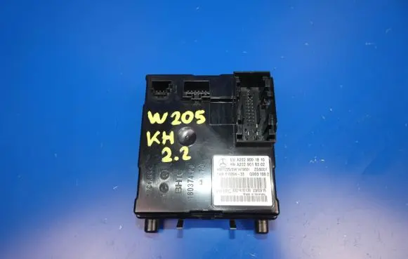 Mercedes-Benz C W205 Fan control module A2229001810 A2229018302 5HB01089433