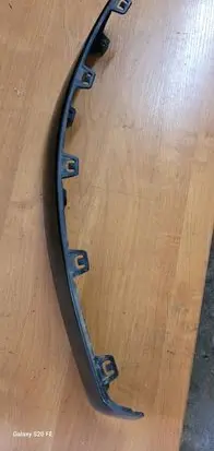 Citroen C4 I Front bumper splitter molding 9646215577
