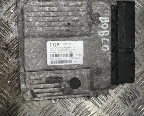 Fiat Doblo Engine control unit/module 51758208 7160001403 4RUKF2CE