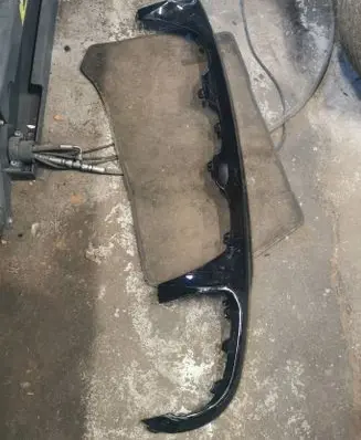 Mercedes-Benz GLC X253 C253 Rear bumper lower part trim A2538859202 A2538859502