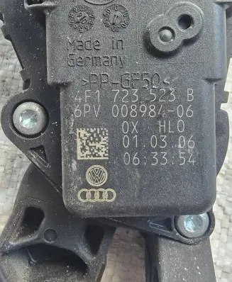 Audi A6 S6 C6 4F Accelerator throttle pedal 4F1723523B 6PV00898406