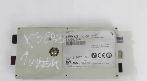 BMW X3 E83 Sound amplifier 3402526